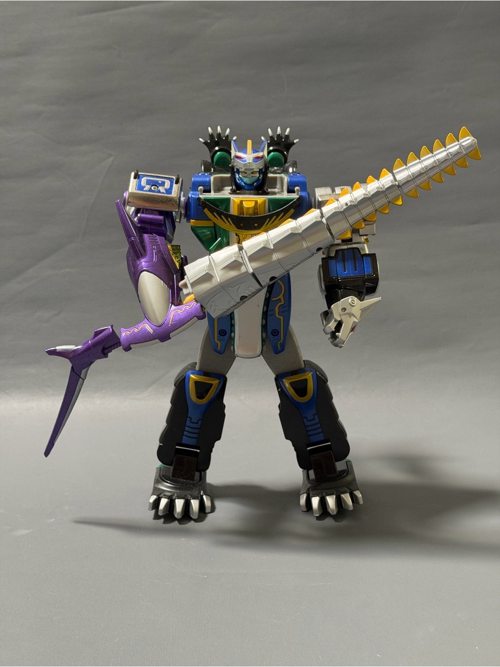 Bandai Predazord Gao Hunter Megazord Alligator Wolf Hammerhead Shark 2001